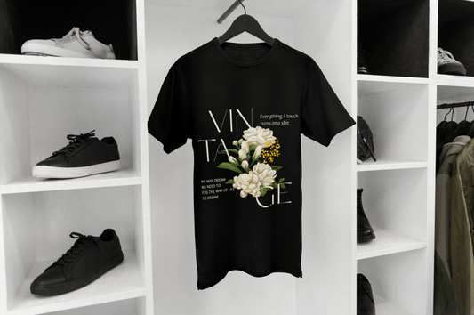 Vintage Flowers T shirt