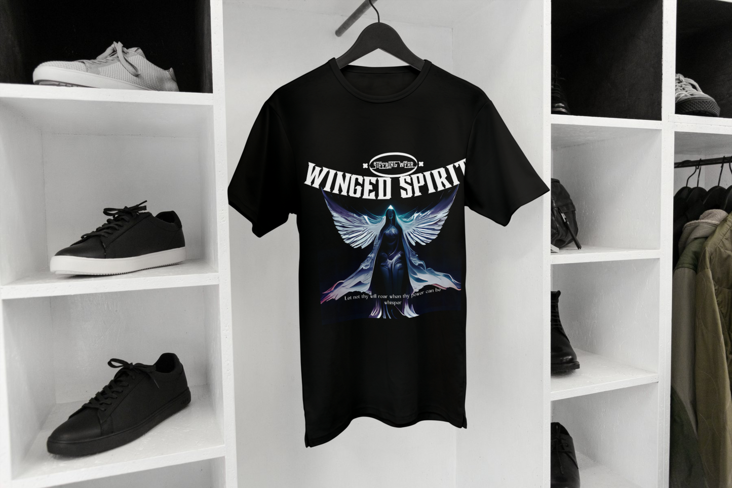 Winged T shirt