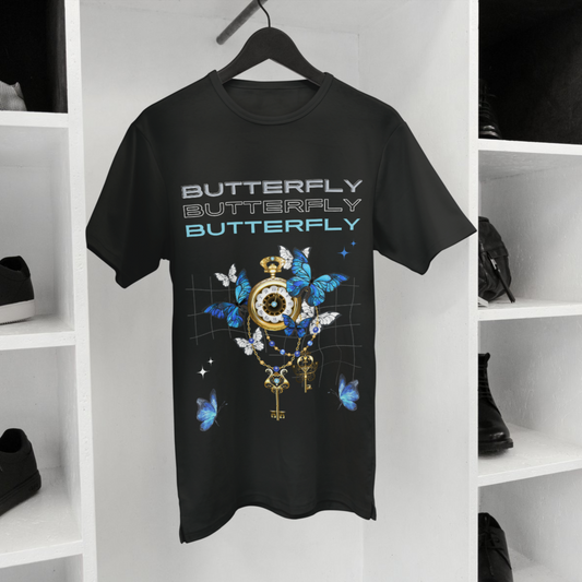 The Butterfly Clock T Shirt