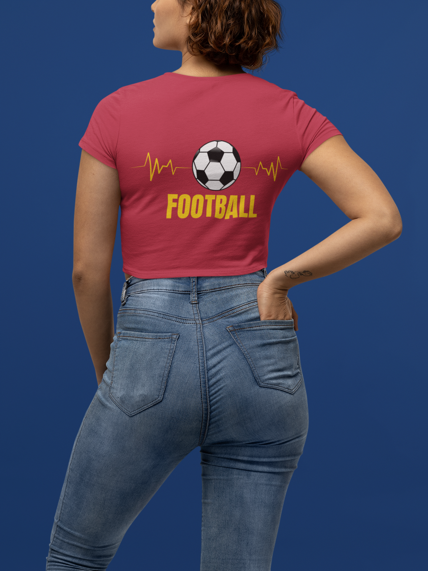 Heartbeat Football T shirt