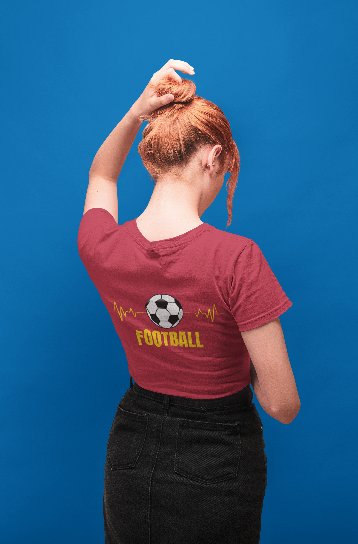 Heartbeat Football T shirt